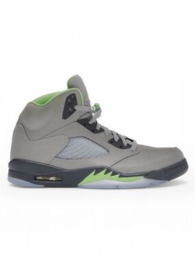 Jordan 5 Retro Green Bean 2022 High-Top Sneakers Size 10